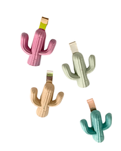 Cactus Glass Charms (Set of 4)