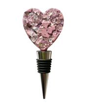 Crystal Heart Wine Stopper