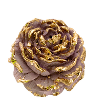 Gold Peony Photo/Card Holder