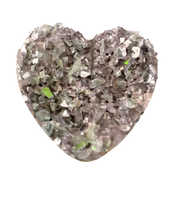 Crystal Heart Photo/Card Holder