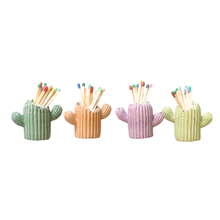 Cactus Match Holder