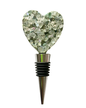 Crystal Heart Wine Stopper