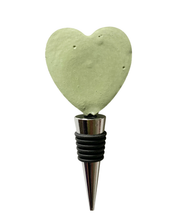 Crystal Heart Wine Stopper