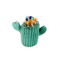 Cactus Match Holder