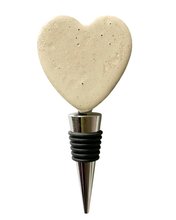 Crystal Heart Wine Stopper