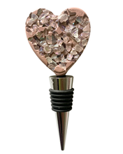 Crystal Heart Wine Stopper