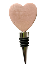 Crystal Heart Wine Stopper