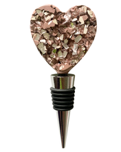 Crystal Heart Wine Stopper