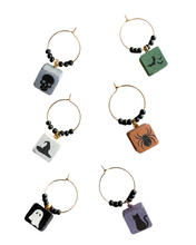 PRE-ORDER: Halloween-Themed Glass Charms (Set of 6)