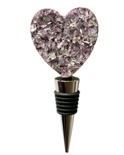 Crystal Heart Wine Stopper