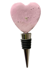 Crystal Heart Wine Stopper