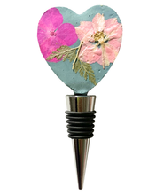 Floral Heart Wine Stopper