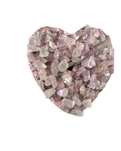 Crystal Heart Photo/Card Holder