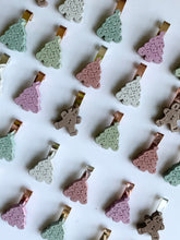 Holiday Tree Glass Charms (Set of 4)