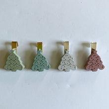 Holiday Tree Glass Charms (Set of 4)