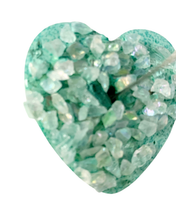 Crystal Heart Photo/Card Holder