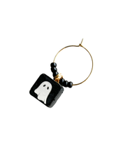 PRE-ORDER: Halloween-Themed Glass Charms (Set of 6)