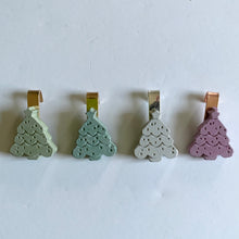 Holiday Tree Glass Charms (Set of 4)
