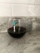 Starfish Glass Charms (Set of 4)