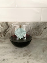 Shell Glass Charms (Set of 3)