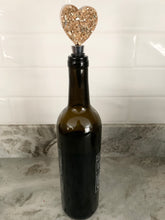Crystal Heart Wine Stopper