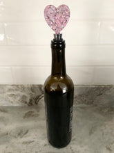 Crystal Heart Wine Stopper