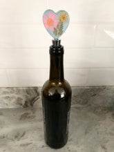 Floral Heart Wine Stopper