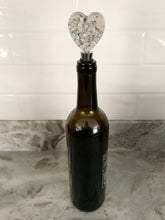 Crystal Heart Wine Stopper