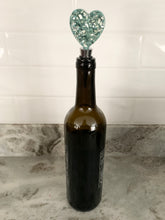 Crystal Heart Wine Stopper