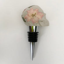 Skull Wine Stopper - Floral