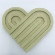 Heart-Shaped Coaster