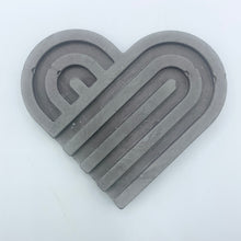 Heart-Shaped Coaster