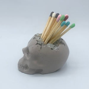 Skull Match Holder