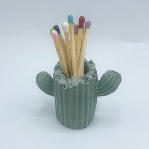 Cactus Match Holder