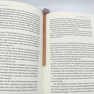 Succulent Flower Bookmark - Copper