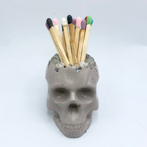 Skull Match Holder