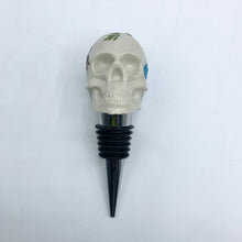 Skull Wine Stopper - Floral
