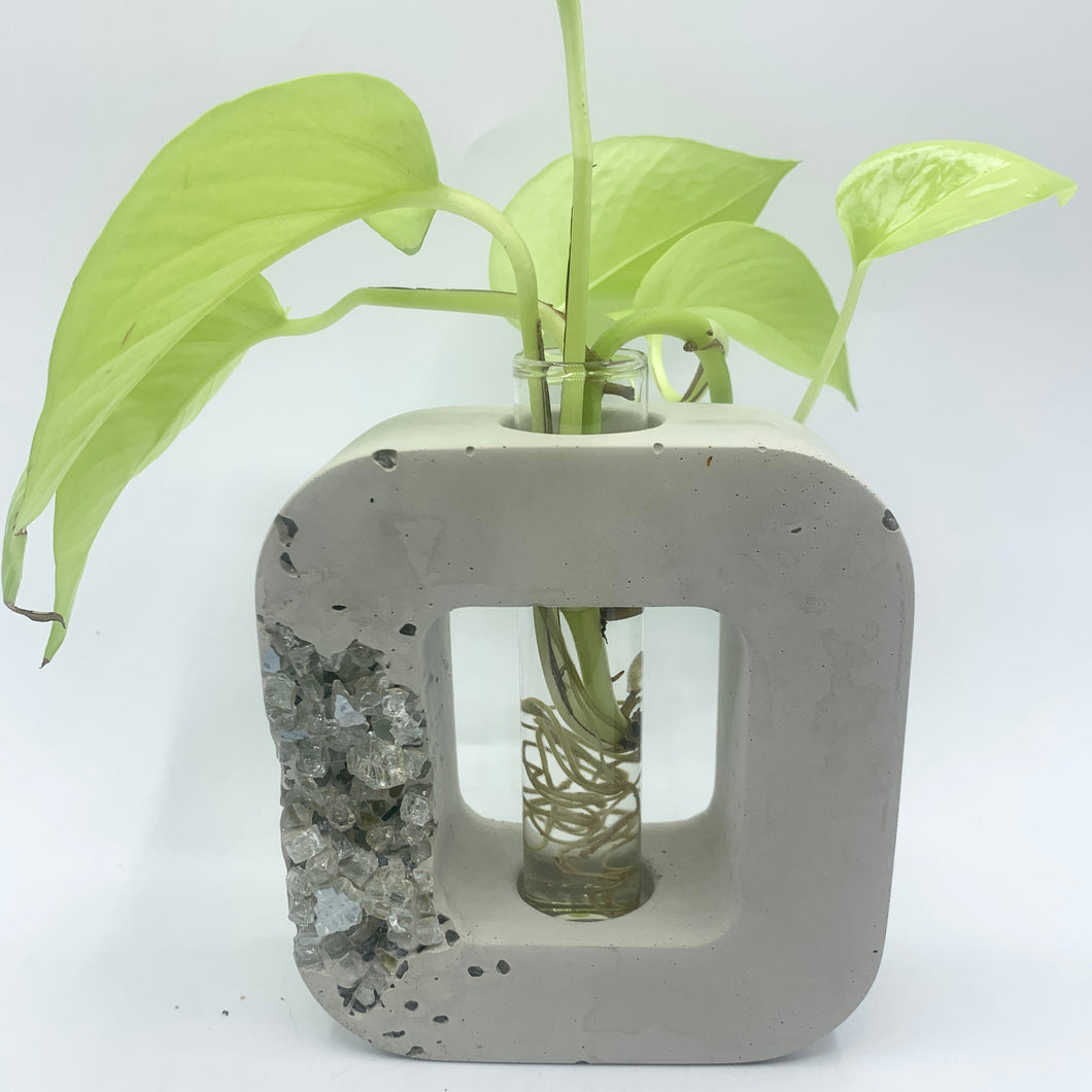 Hip to be Square with Crystal Accent