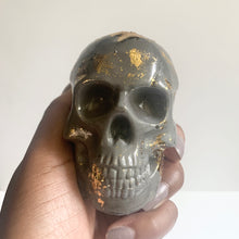 Set of 2 Skulls (Plain + Gold Foil)