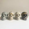 Set of 2 Skulls (Plain + Gold Foil)