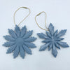 Large Snowflake Ornament Set