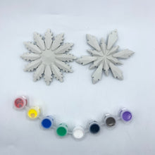 DIY Snowflake Ornament Paint Set