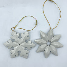 Small Snowflake Ornament Set