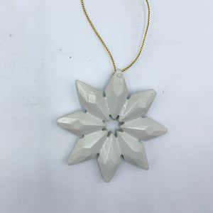 Small Snowflake Ornament Set