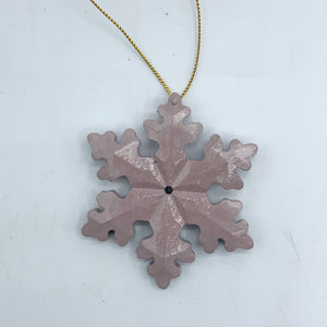 Small Snowflake Ornament Set