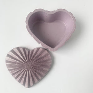 Heart-Shaped Box - Purple