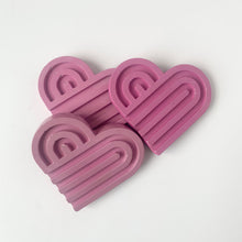 Heart-Shaped Coaster Set