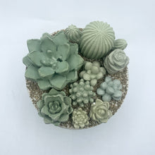 Concrete Succulent Garden Container - Ribbed