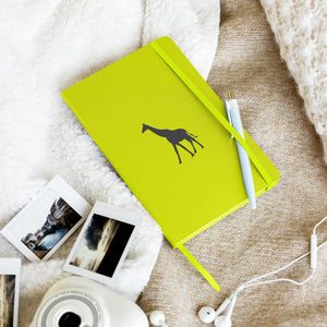 Giraffe - Hardcover bound notebook