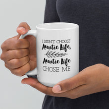 Auntie Life - White glossy mug